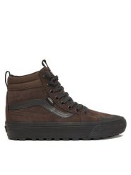Vans Tenisówki MTE Sk8-Hi Waterproof Insulated VN000DAQY491 Brązowy. Brązowe trampki męskie Vans, bez wzorów, z materiału, bez zapięcia. Za 619.99 zł.