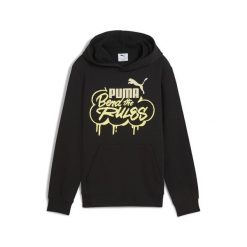 Młodzieżowa bluza z kapturem MID90s PUMA Black. Czarna bluzy nierozpinane męskie Puma, m, bez wzorów, z kapturem. Za 229.00 zł.