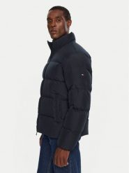 Tommy Hilfiger Kurtka puchowa MW0MW36666 Granatowy Regular Fit. Niebieskie kurtki męskie Tommy Hilfiger, m, bez wzorów, z puchu, bez ramiączek, bez kaptura. Za 879.99 zł.