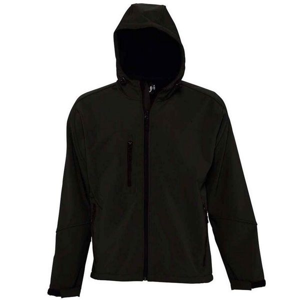 Męska Kurtka Soft Shell Replay Z Kapturem. Czarne kurtki męskie SOL'S, m, bez wzorów, sportowe, bez ramiączek, z kapturem. Za 297.99 zł.