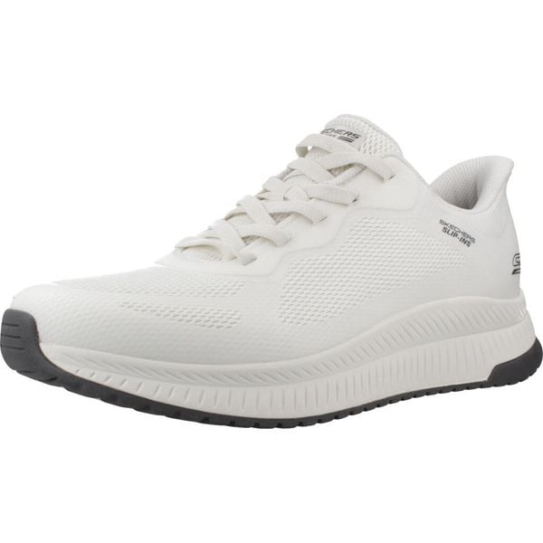 Buty SKECHERS BOBS SQUAD 4 Biały. Białe buty trekkingowe męskie Skechers, bez wzorów, bez zapięcia, trekkingowe, skechers sport. Za 368.99 zł.