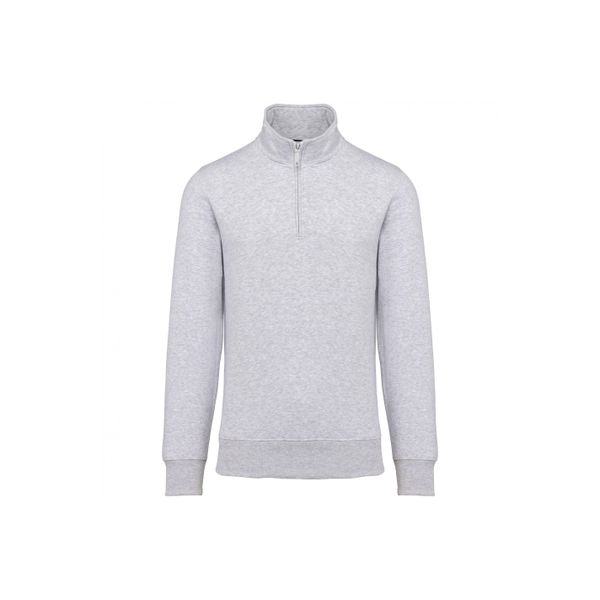 Bluza rozpinana Kariban. Białe bluzy rozpinane męskie KARIBAN, m, bez wzorów, z bawełny, bez ramiączek, bez kaptura. Za 204.50 zł.