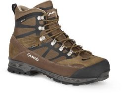 Buty trekkingowe męskie Aku M'S TREKKER PRO GTX, green/ brown, 41. Brązowe buty trekkingowe męskie Aku, bez wzorów, bez zapięcia. Za 756.25 zł.