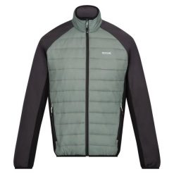 Męska Kurtka Hybrydowa Clumber IV Full Zip. Fioletowe kurtki męskie Regatta, m, bez wzorów, z puchu, sportowe, bez ramiączek, bez kaptura. Za 121.99 zł.