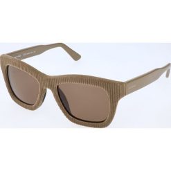 Okulary przeciwsłoneczne w kolorze beżowo-brązowym. Okulary przeciwsłoneczne męskie marki Calvin Klein & Etro. W wyprzedaży za 214.95 zł.