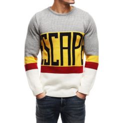 Męska bluza ZAVIN GREY. Szare bluzy nierozpinane męskie Męska bluza ZAVIN GREY, l, bez wzorów, bez ramiączek, bez kaptura. W wyprzedaży za 69.00 zł.