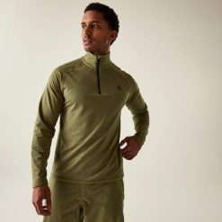 Fuse Up II Polar narciarski męski. Zielone bluzy z polaru męskie Dare 2B, m, bez wzorów, z polaru, sportowe, bez ramiączek, bez kaptura. Za 139.99 zł.