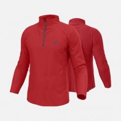 Polar zapinany na zamek błyskawiczny Rossignol Blackside. Czerwone bluzy z polaru męskie Rossignol, m, bez wzorów, z polaru, sportowe, bez ramiączek, bez kaptura. Za 482.50 zł.