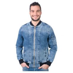 Pepe Jeans Kurtka Męska Teddy M Niebieski. Niebieskie kurtki męskie marki Pepe Jeans, z jeansu. W wyprzedaży za 448.00 zł.