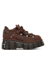 NEW ROCK Sneakersy M-120N-C56 Brązowy. Brązowe buty sportowe na co dzień męskie NEW ROCK, m, bez wzorów, z nubiku, rockowe, bez ramiączek, bez kaptura. Za 1,389.00 zł.