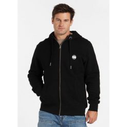 Bluza męska Pitbull rozpinana z kapturem Small Logo. Czarne bluzy z kapturem męskie PITBULL, m, bez wzorów, z kapturem. Za 269.00 zł.