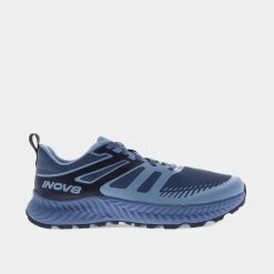 Buty do biegania męskie, Trailfly Standard. Czarne buty do biegania męskie Inov-8, bez wzorów, bez zapięcia, do biegania. Za 491.99 zł.