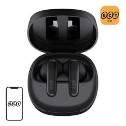 Słuchawki TWS QCY T13x (czarne). Czarne słuchawki bluetooth QCY. Za 89.00 zł.