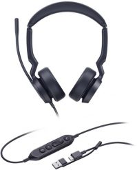 UH44 Dual UC USB-C/A Headset. Słuchawki bluetooth yealink. Za 245.32 zł.
