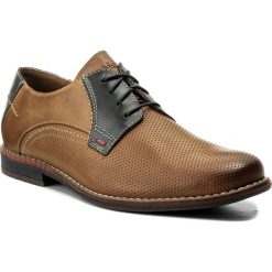 Półbuty LASOCKI FOR MEN - MB-LITWA-01 Brązowy. Eleganckie półbuty męskie marki Lasocki For Men. Za 189.99 zł.