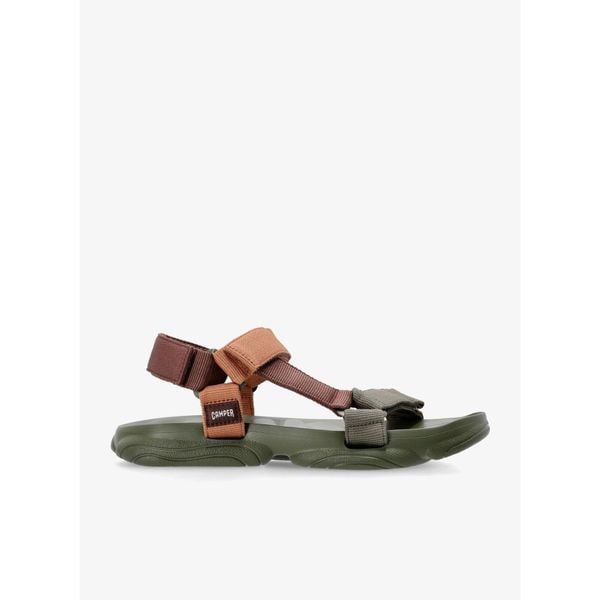 Sandały męskie Camper Karst Sandal. Brązowe sandały męskie Camper, bez zapięcia. Za 388.49 zł.