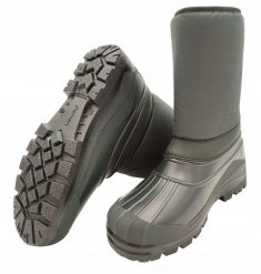 MEN SNOW SHOES WORKERX41S. Białe buty trekkingowe męskie DEMAR, bez wzorów, bez zapięcia. Za 158.17 zł.