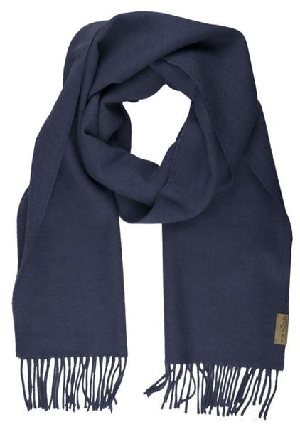 Wełniany Szalik Męski - V. Fraas - Granatowy. Niebieskie szaliki męskie V. Fraas, na zimę, bez wzorów, z materiału, eleganckie. Za 169.00 zł.