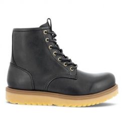 Buty do chodzenia męskie Ecco Winterstiefel Starker. Czarne buty sportowe na co dzień męskie ecco, m, bez wzorów, z materiału, bez ramiączek, bez kaptura, trekkingowe. Za 979.99 zł.