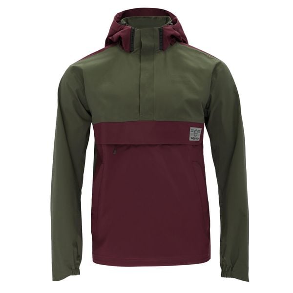 Bluza membranowa Silvini Montesolo. Fioletowe bluzy z kapturem męskie Silvini, m, bez wzorów. Za 844.50 zł.