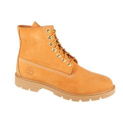 Buty zimowe męskie, Classic 6 In WP Boot. Żółte buty trekkingowe męskie Timberland, na zimę, bez wzorów, sportowe, bez obcasa, bez zapięcia. Za 699.99 zł.