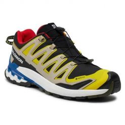 Buty do biegania męskie Salomon Xa Pro 3d V9 Gtx. Czarne buty do biegania męskie Salomon, bez wzorów, z materiału, bez zapięcia, do biegania. Za 729.00 zł.