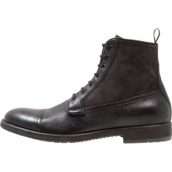 Geox JAYLON Botki sznurowane black. Buty zimowe męskie Geox. W wyprzedaży za 479.20 zł.