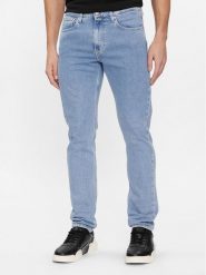 Calvin Klein Jeans Jeansy J30J323690 Niebieski Slim Taper Fit. Niebieskie jeansy męskie Calvin Klein Jeans, bez wzorów, z bawełny. Za 289.99 zł.
