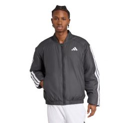 Kurtka z dresu adidas Essentials Climawarm. Czarne kurtki męskie ADIDAS, na zimę, m, bez wzorów, z dresówki, casualowe, bez ramiączek, bez kaptura. Za 338.00 zł.