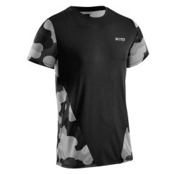 Koszulka sportowa z krótkim rękawem CEP Camocloud męska. Czarne t-shirty sportowe męskie CEP, m, bez wzorów, z tkaniny, sportowe, bez ramiączek. Za 199.00 zł.