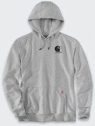 Bluza Carhartt Force Lightweight Signature ASPHALT. Bluzy nierozpinane męskie Visent, m, bez wzorów, bez ramiączek, bez kaptura. Za 273.04 zł.