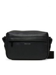 Calvin Klein Saszetka Ck Must Camera Bag LV04D3084G Czarny. Czarne saszetki męskie Calvin Klein, bez wzorów, ze skóry. Za 239.99 zł.