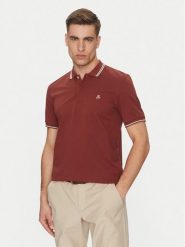 Marc O'Polo Polo 523 2230 53054 Czerwony Regular Fit. Czerwone koszulki polo męskie Marc O'Polo, m, bez wzorów, z bawełny, bez kołnierzyka, bez ramiączek. Za 179.99 zł.