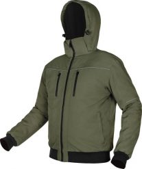 Kurtka męska Neo Tools Kurtka ocieplana z kapturem OUTDOOR, zielona, rozmiar XXL. Zielone kurtki outdoor męskie NEO TOOLS, m, bez wzorów, z kapturem, outdoorowe. Za 188.56 zł.
