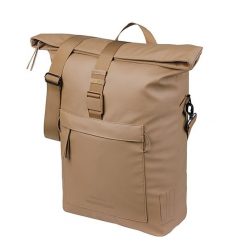 Torba rowerowa Brooklyn MIK Hooks, piaskowa. Brązowe torby męskie na ramię BASIL, bez wzorów, biznesowe, na ramię. Za 421.95 zł.