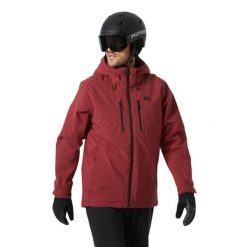 Kurtka narciarska Helly Hansen Juniper 3.0. Czerwone kurtki narciarskie i snowboardowe męskie Helly Hansen, na zimę, m, bez wzorów, bez kaptura, narciarskie. W wyprzedaży za 1,322.00 zł.