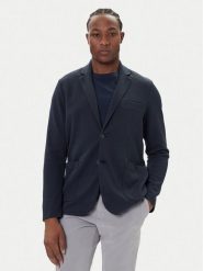 Marc O'Polo Marynarka 528 4051 57036 Granatowy Slim Fit. Niebieskie marynarki męskie Marc O'Polo, m, bez wzorów, z bawełny. Za 699.99 zł.