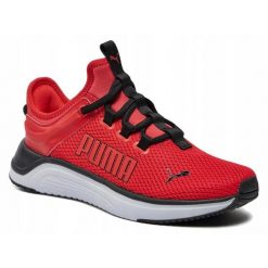 Buty do biegania na co dzień męskie PUMA SOFTRIDE ASTRO SLIP-ON wsuwane. Czerwone buty do biegania męskie Puma, bez wzorów, z materiału, bez zapięcia, do biegania. Za 279.00 zł.