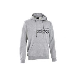 Bluza Gym & Pilates męska. Szare bluzy nierozpinane męskie ADIDAS, m, bez wzorów, z bawełny, bez kaptura. Za 239.99 zł.