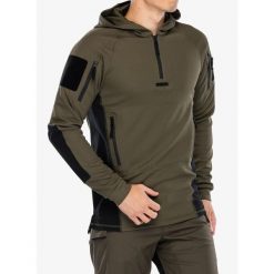 Bluza z kapturem męska Helikon-Tex Range Hoodie. Zielone bluzy nierozpinane męskie Helikon-Tex, m, bez wzorów, bez ramiączek, z kapturem. Za 261.99 zł.