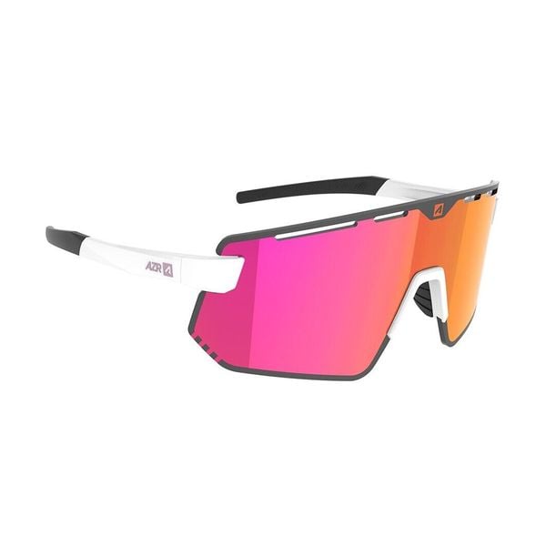 Okulary przeciwsłoneczne hydrofobowe AZR Flash RX. Białe okulary przeciwsłoneczne męskie AZR, bez wzorów, sportowe. Za 382.50 zł.