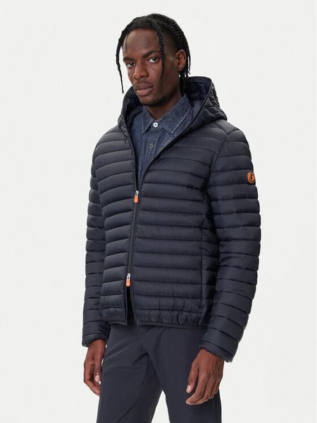 Save The Duck Kurtka zimowa D30650M GIGA21 Granatowy Regular Fit. Niebieskie kurtki męskie Save the duck, na zimę, m, bez wzorów, z syntetyku, bez ramiączek, bez kaptura. Za 529.99 zł.