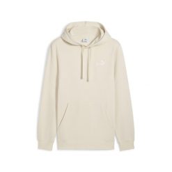 Męska bluza z kapturem Essentials z małym logo No. 1 PUMA Alpine Snow White. Białe bluzy nierozpinane męskie Puma, m, bez wzorów, z kapturem. Za 285.17 zł.