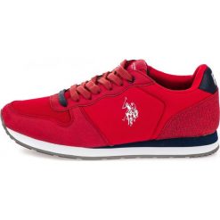 U.S. POLO ASSN. tenisówki męskie Soren 44 czerwone. Czerwone trampki męskie U.S. Polo Assn., bez wzorów, bez zapięcia. Za 339.00 zł.