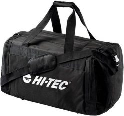Hi-Tec Torba sportowa Laguri czarna 50l. Czarne torby sportowe męskie Hi-tec, bez wzorów. Za 99.86 zł.