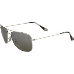 RayBan Okulary przeciwsłoneczne silver. Szare okulary przeciwsłoneczne męskie Ray-Ban. Za 819.00 zł.