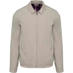 Kurtka Kariban Harrington. Brązowe kurtki męskie KARIBAN, na zimę, m, bez wzorów, bez ramiączek, bez kaptura. W wyprzedaży za 165.50 zł.