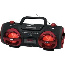 Aeg SR 4359 Czarno-czerwony Radioodtwarzacz. Radia marki AEG. Za 349.99 zł.