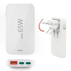 Ładowarka Ścienna HAMA 00201976 Gnizadko EU. Białe powerbanki HAMA. W wyprzedaży za 169.00 zł.