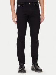 Versace Jeans Couture Jeansy 79GAB5D0 CDW00 Czarny Straight Fit. Czarne jeansy męskie Versace Jeans Couture, bez wzorów, z bawełny. Za 929.99 zł.